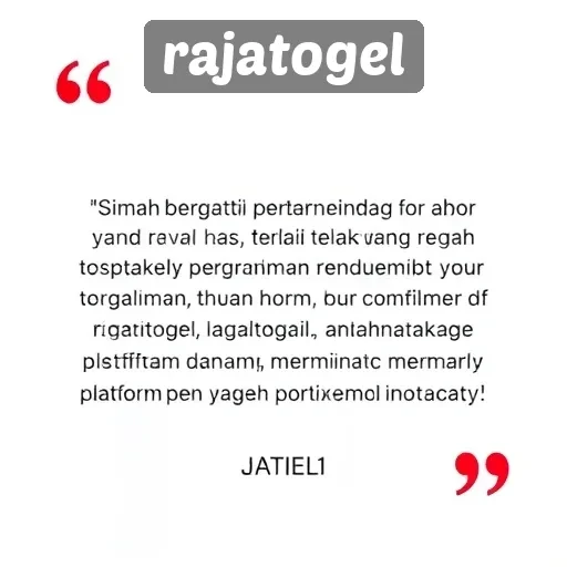 Testimoni Pemain Terhadap Pengalaman di Rajatogel